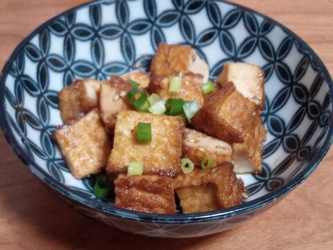 ごま醤油がけ焼き厚揚げ